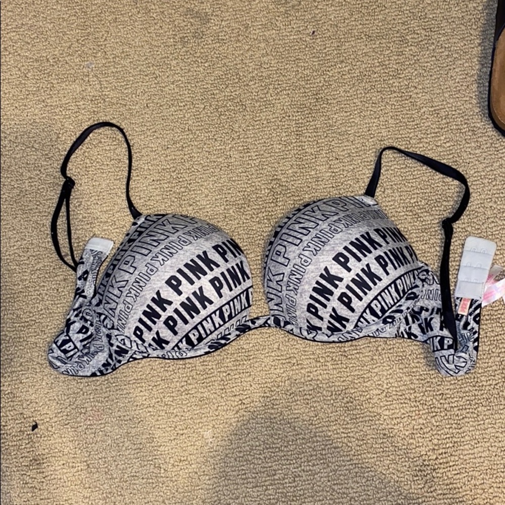 PINK super push up bra